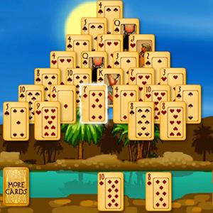 pyramid solitaire ancient egypt GameSkip