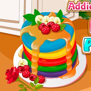rainbow pancakes game GameSkip
