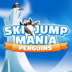 ski jump mania penguins GameSkip