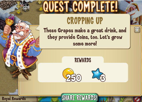 castleville farming: cropping up rewards, bonus