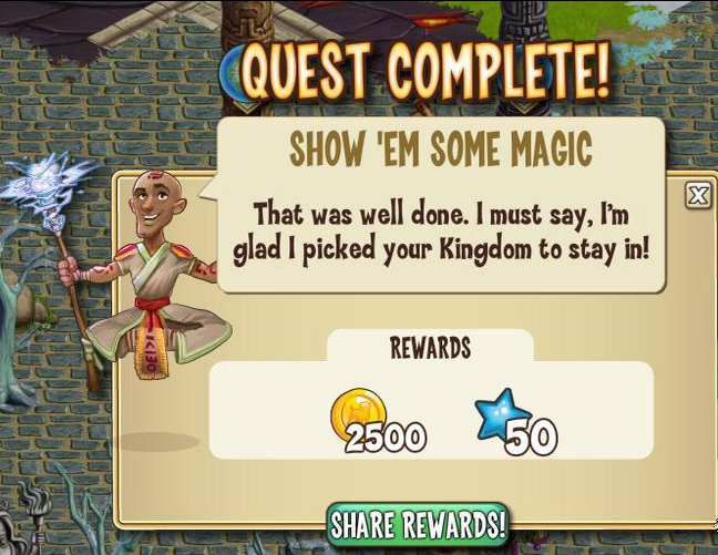castleville totem-ally gorgeous: show them some magic rewards, bonus