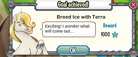dragon city breed ice with terra rewards, bonus