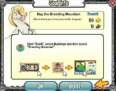 dragon city buy the breeding mountain tasks