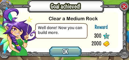 dragon city clear a medium rock rewards, bonus