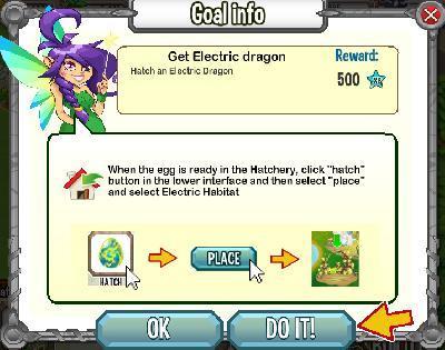 dragon city get an electric dragon tasks