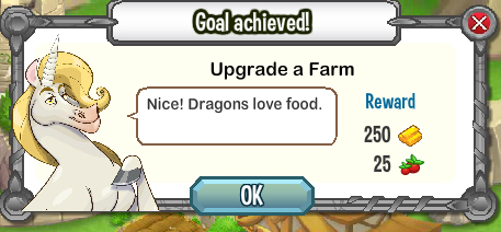 dragon city upgrade a farm rewards, bonus