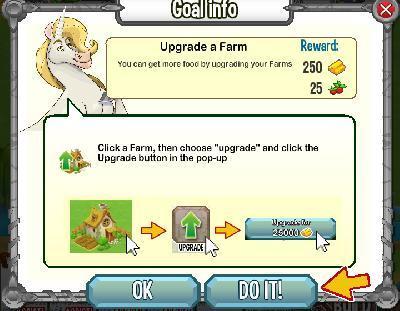 dragon city upgrade a farm tasks