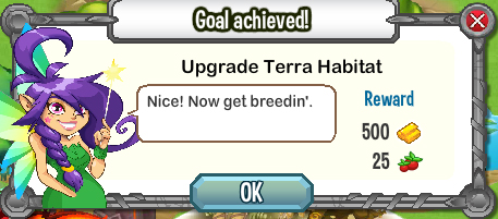 dragon city upgrade terra habitat rewards, bonus