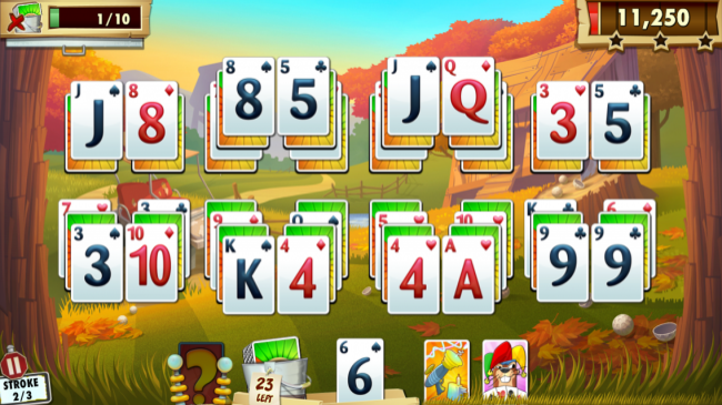 free online fairway solitaire blast