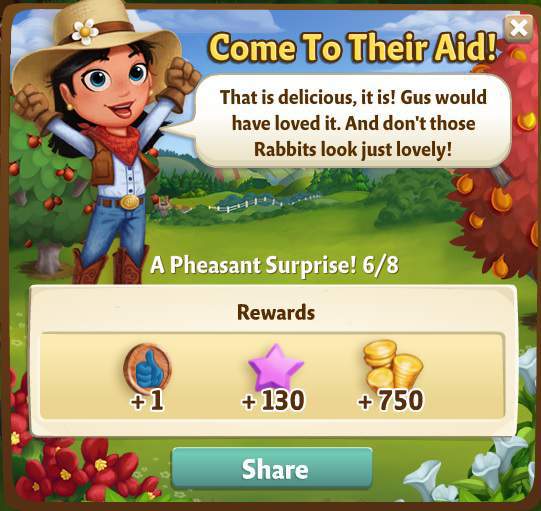 farmville 2 a peasant surprise: everything is peachy rewards, bonus