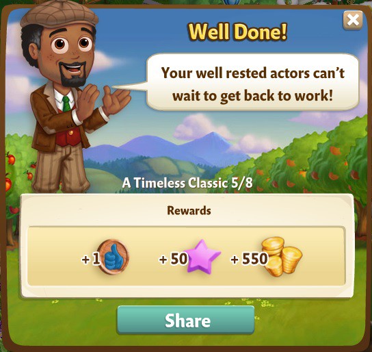 farmville 2 a timeless classic: a little r and r rewards, bonus