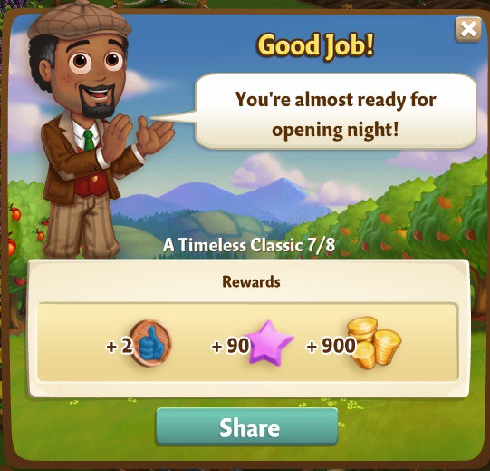 farmville 2 a timeless classic: set dressing 101 rewards, bonus