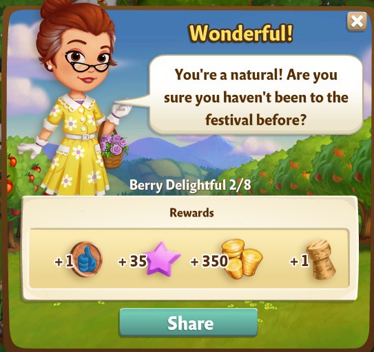 farmville 2 berry delightful: all things nice rewards, bonus