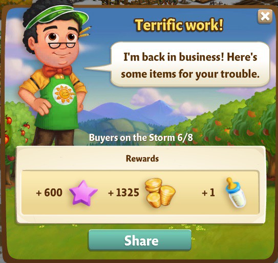 farmville 2 buyers in the storm: a game of telephone rewards, bonus