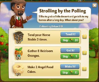farmville 2 cultivating values: strolling by the polling tasks