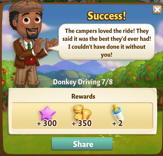 farmville 2 donkey driving: donkey driving rewards, bonus