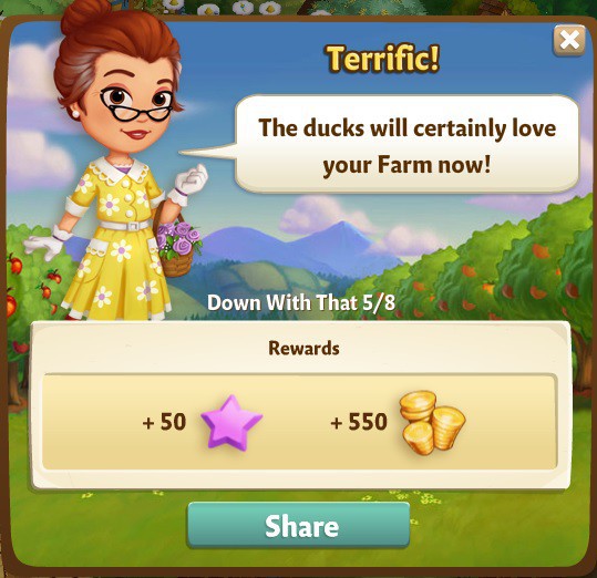 farmville 2 down with that: feather the nest rewards, bonus