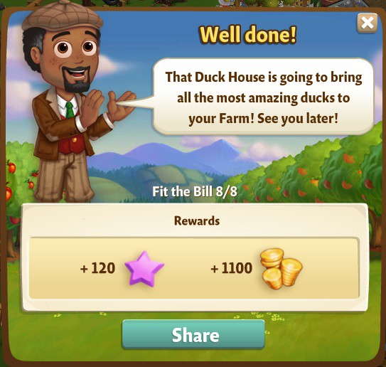 farmville 2 fit the bill: quacking up rewards, bonus