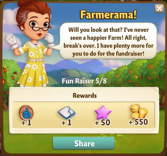 farmville 2 fun raiser: don't it make my cow's eyes blue rewards, bonus