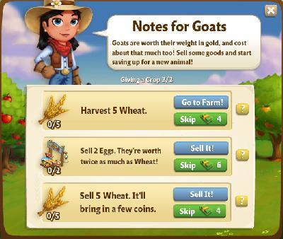 farmville 2 giving a crop: note for goats tasks