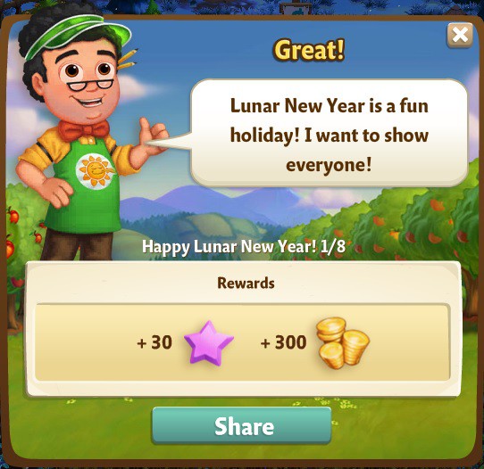 farmville 2 happy lunar new year: get ready to celebrate rewards, bonus