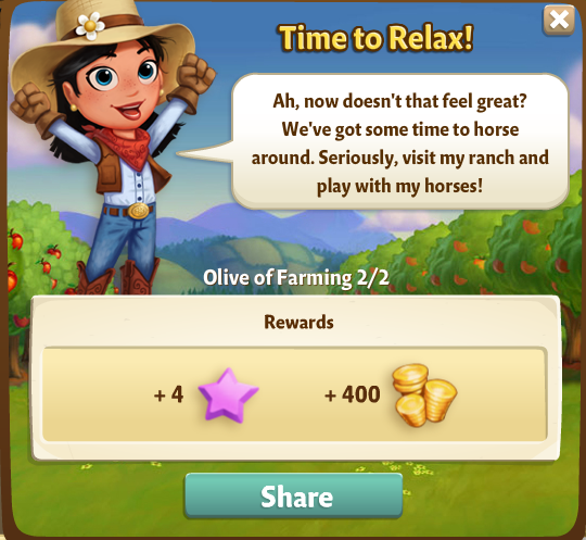 farmville 2 olive of farming: sowing the seeds rewards, bonus