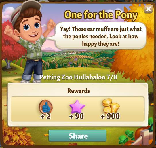 farmville 2 petting zoo hullabaloo: it goes up to eleven rewards, bonus