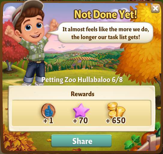 farmville 2 petting zoo hullabaloo: to-do or not to-do rewards, bonus