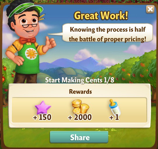 farmville 2 start making cents: my two cents rewards, bonus
