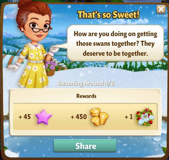 farmville 2 swanning around: picture perfect rewards, bonus