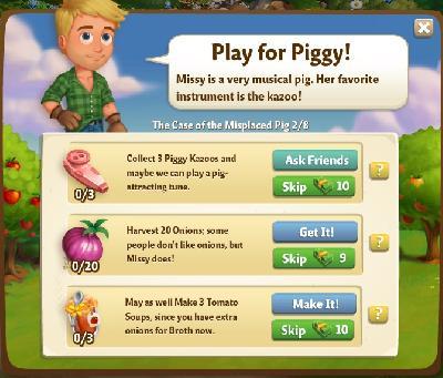 farmville 2 the case of the misplaced: play for piggy tasks