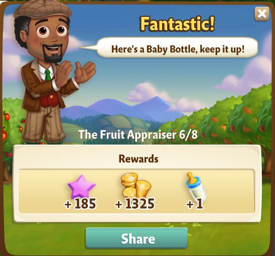 farmville 2 the fruit appraiser: just peachy rewards, bonus