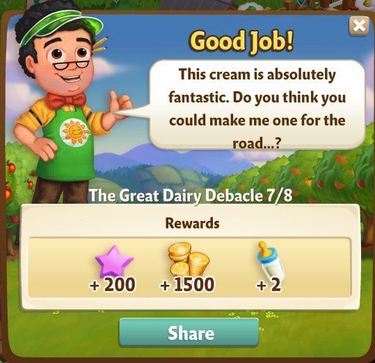 farmville 2 the great dairy debacle: milking it rewards, bonus