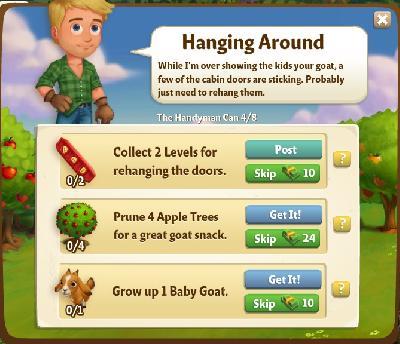 farmville 2 the handyman can: hanging around tasks