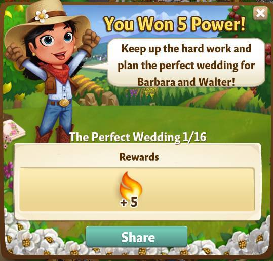 farmville 2 the perfect wedding: reception receptionist rewards, bonus
