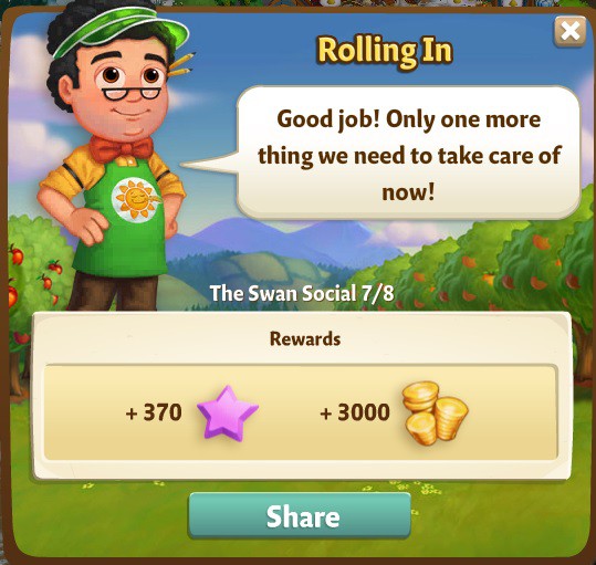 farmville 2 the swan social: rock it rewards, bonus