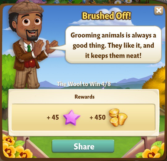 farmville 2 the wool to win: pride and groomed rewards, bonus