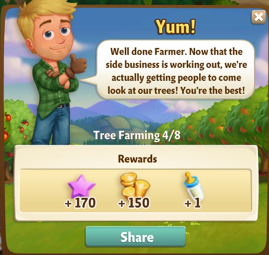 farmville 2 tree farming: dry spell rewards, bonus