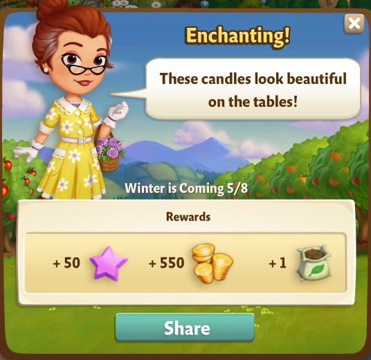 farmville 2 winter is coming: don't forget to votive rewards, bonus