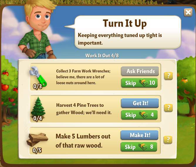 farmville 2 work it out: turn it up rewards, bonus