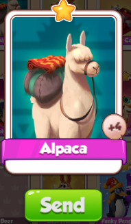 Alpaca Card: Coin Master