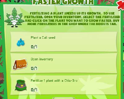 hemp tycoon faster growth tasks