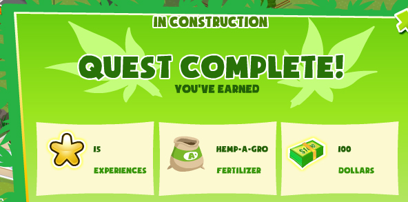 hemp tycoon in construction rewards, bonus