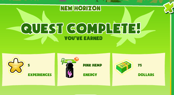 hemp tycoon new horizon rewards, bonus