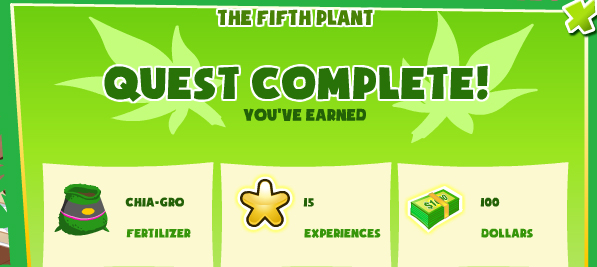 hemp tycoon the 5th plant rewards, bonus