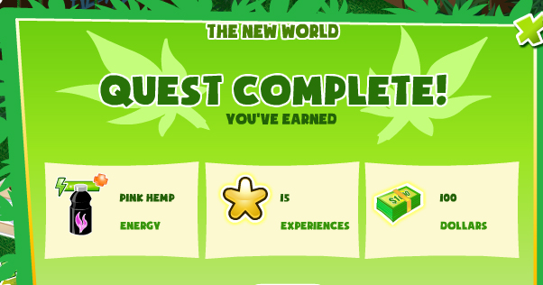 hemp tycoon the new world rewards, bonus