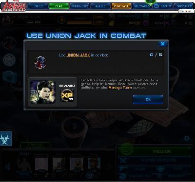 marvel avengers alliance use in union jack in combat tasks