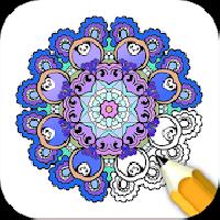 adult coloring book: stress relief, coloring games gameskip