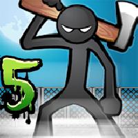 anger of stick 5 : zombie gameskip
