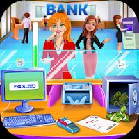 bank manager and cashier - cashier simulator gameskip